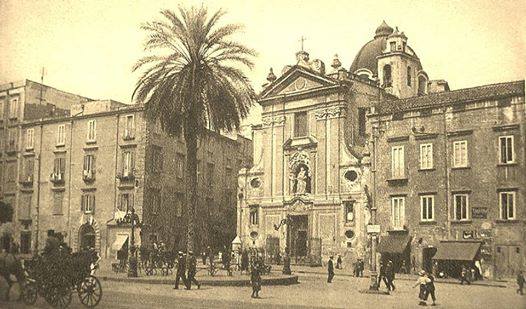 Chiesa di Santa Maria del Rosario alle Pigne (meglio nota come Rosariello) - piazza Cavour - Napoli (1900 c.a.)